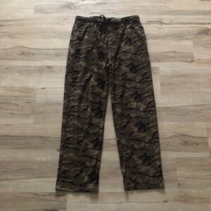 Denver Hayes Men's Brown Camouflage Joggers Panama Pants